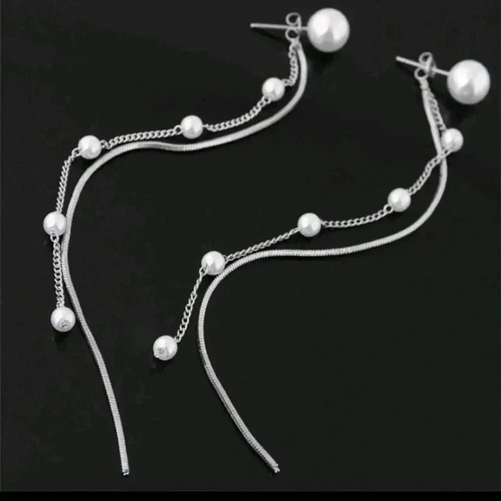 silver plates earrings Brand new